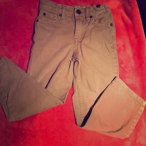 Boys khaki denim pants